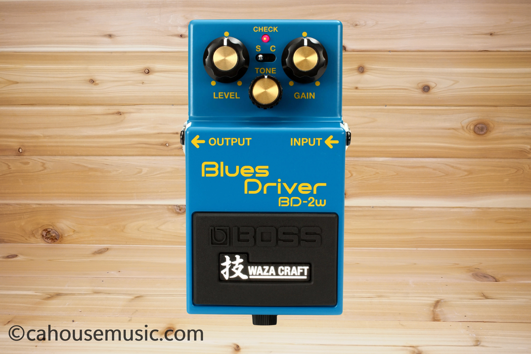 Boss BD-2W Blues Driver Waza Craft Overdrive Pedal