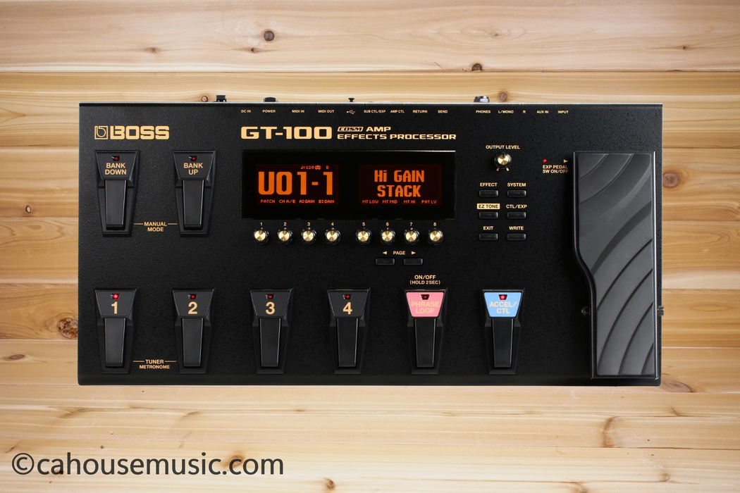 Boss GT-100 COSM Amp Effects Multi-Effects Pedal