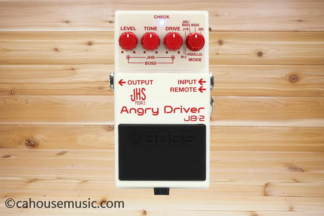 Boss JB-2 Angry Driver Overdrive + Distortion Pedal