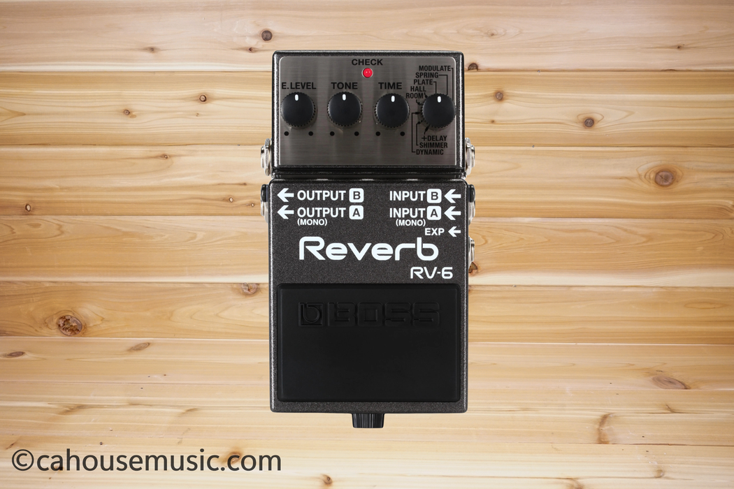 Boss RV-6 Digital Reverb Pedal