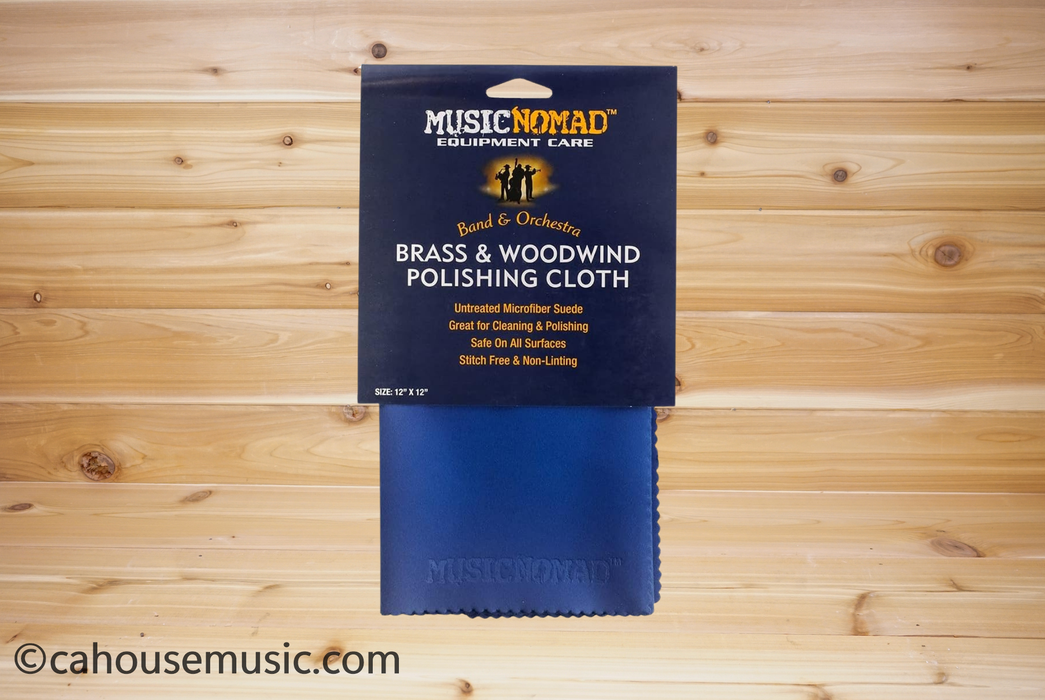 MusicNomad MN730 Brass & Woodwind Untreated Polishing Cloth