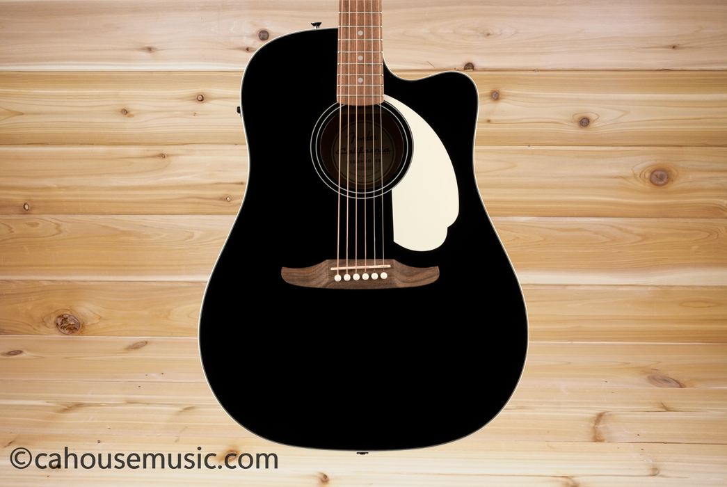 Fender California Standard Redondo CE Dreadnought Acoustic-Electric Guitar Black