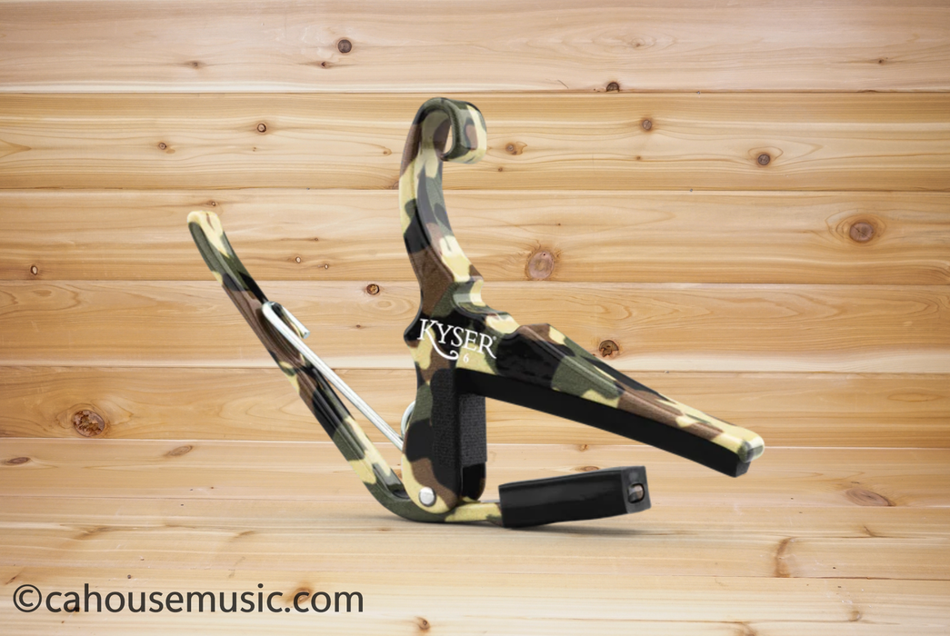 Kyser Quick-Change Capo Camo 2.0 for Acoustic 6-String Guitar
