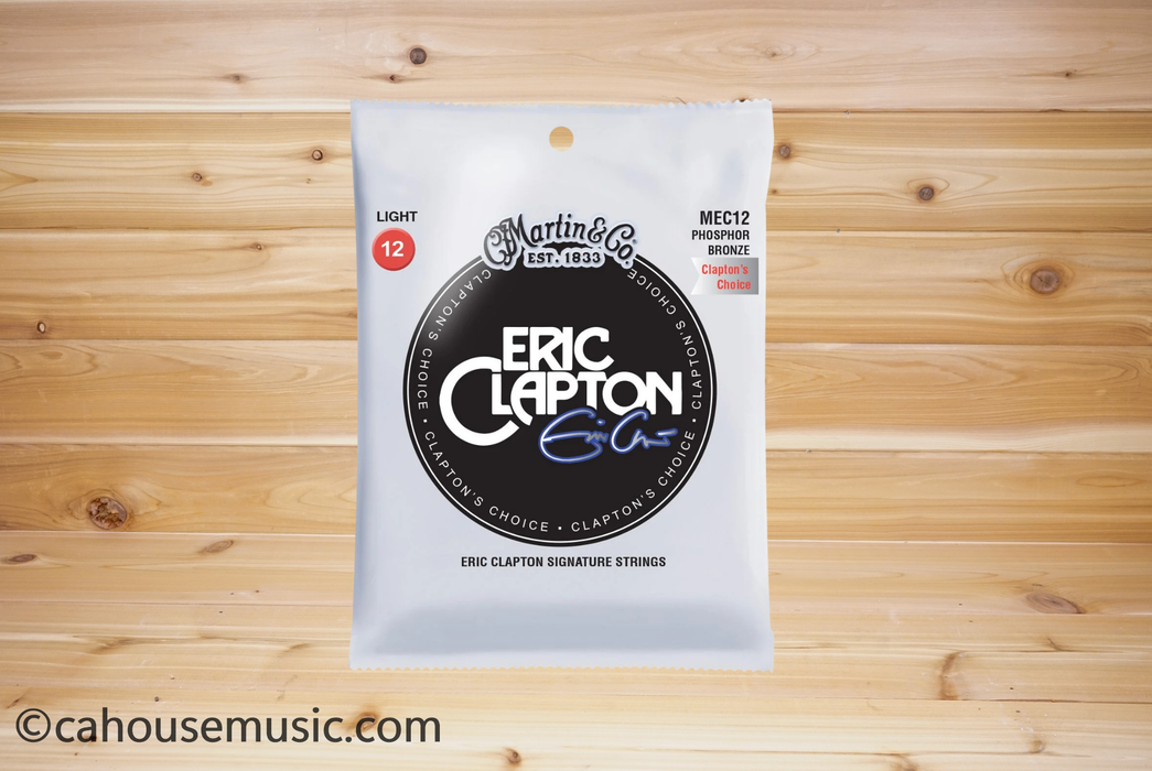 Martin Clapton's Choice 92/8 Phosphor Bronze Acoustic Guitar Strings Light