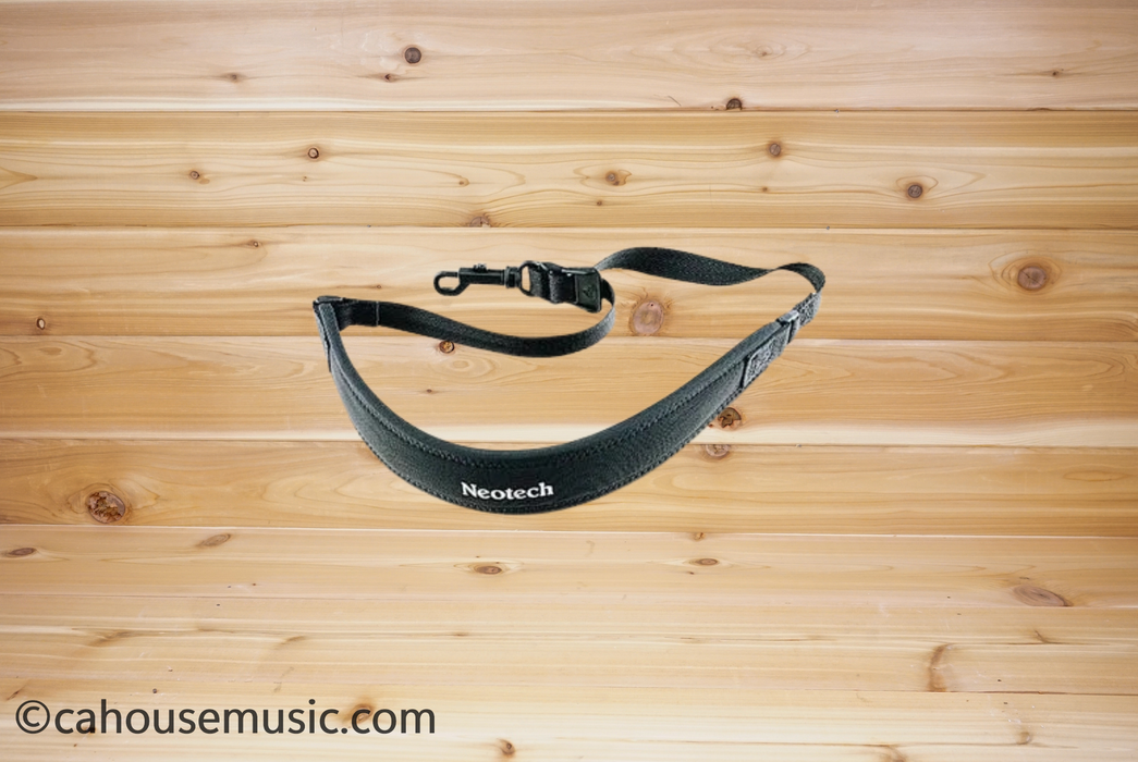 Neotech Classic Sax Strap - Black with Swivel Hook