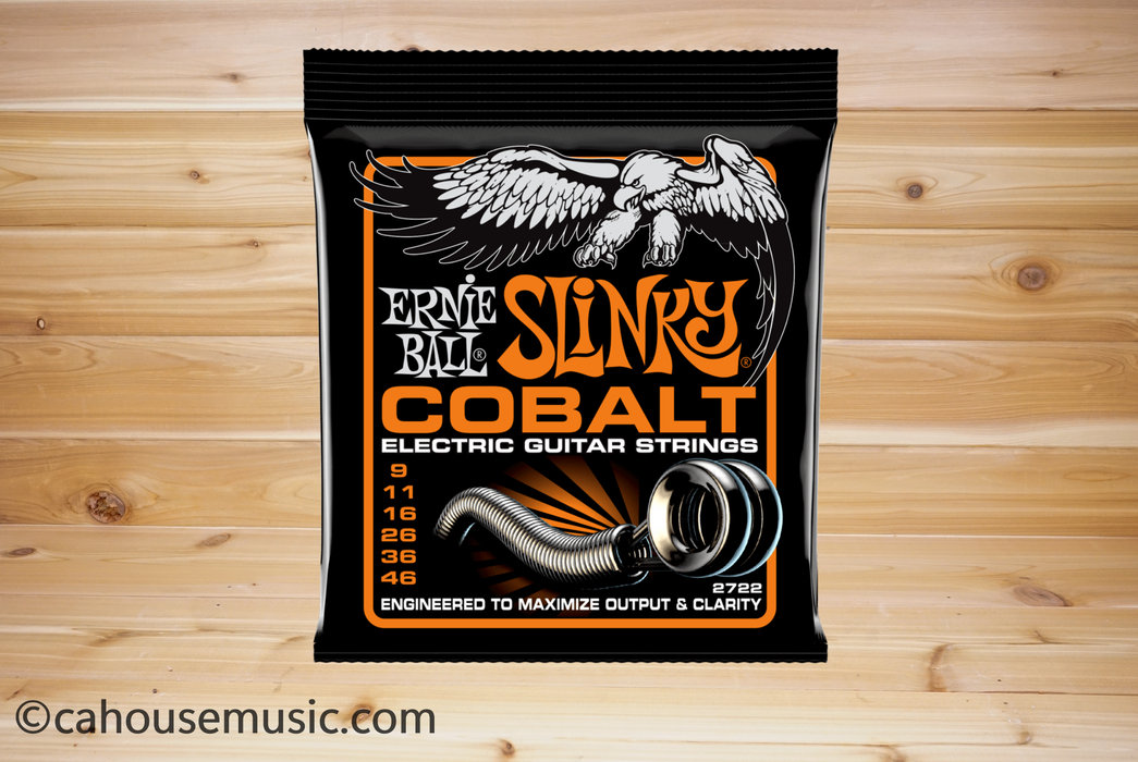 Ernie Ball Cobalt Hybrid Slinky Electric Guitar Strings