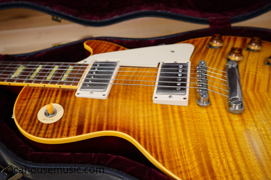 Gibson Custom Shop Historic Collection '59 Les Paul Flametop Reissue 2005- Ice Tea Burst