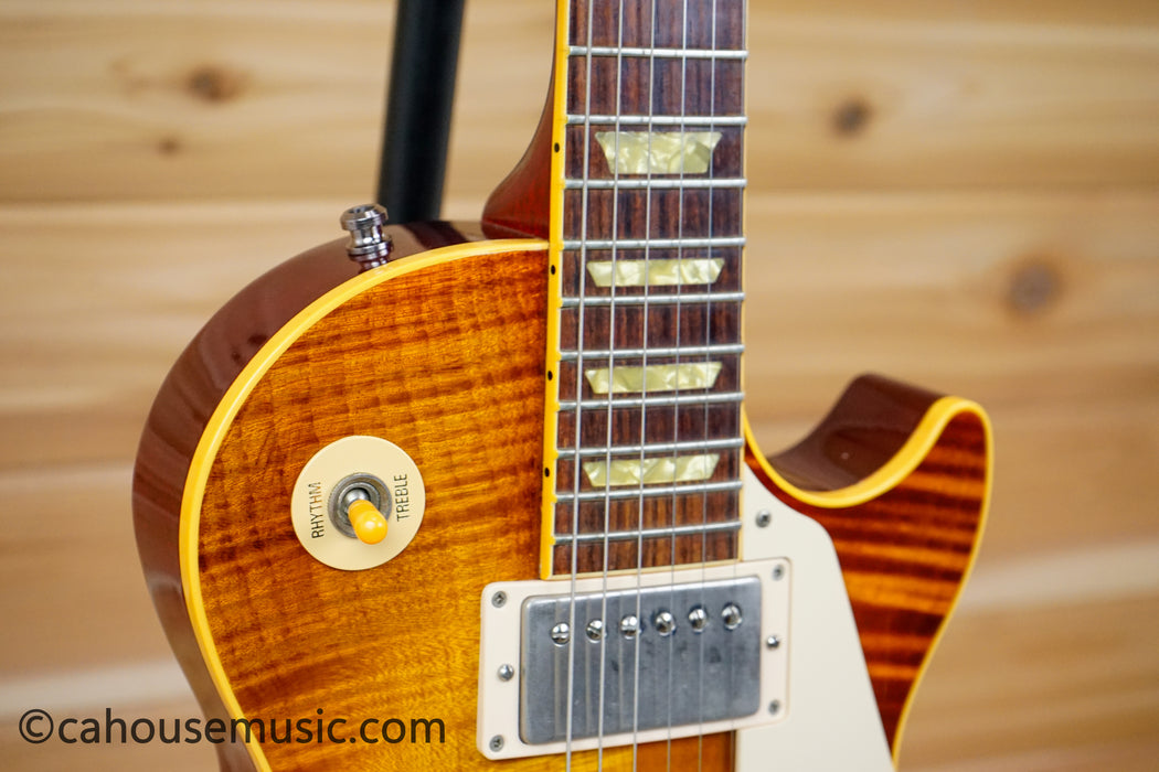 Gibson Custom Shop Historic Collection '59 Les Paul Flametop Reissue 2005- Ice Tea Burst