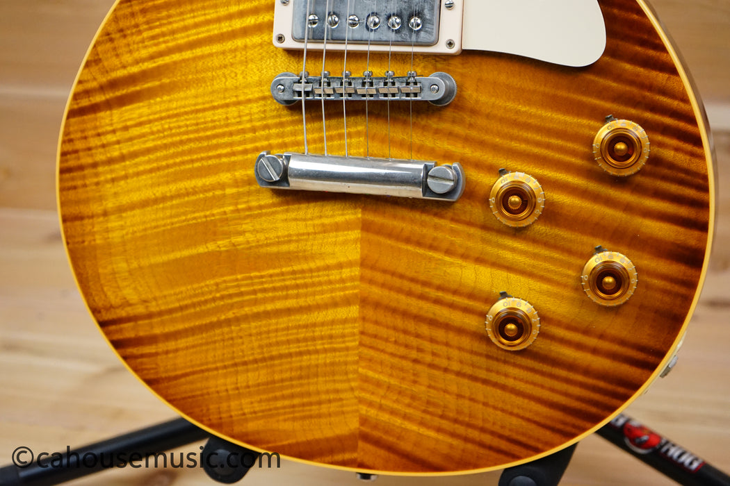 Gibson Custom Shop Historic Collection '59 Les Paul Flametop Reissue 2005- Ice Tea Burst