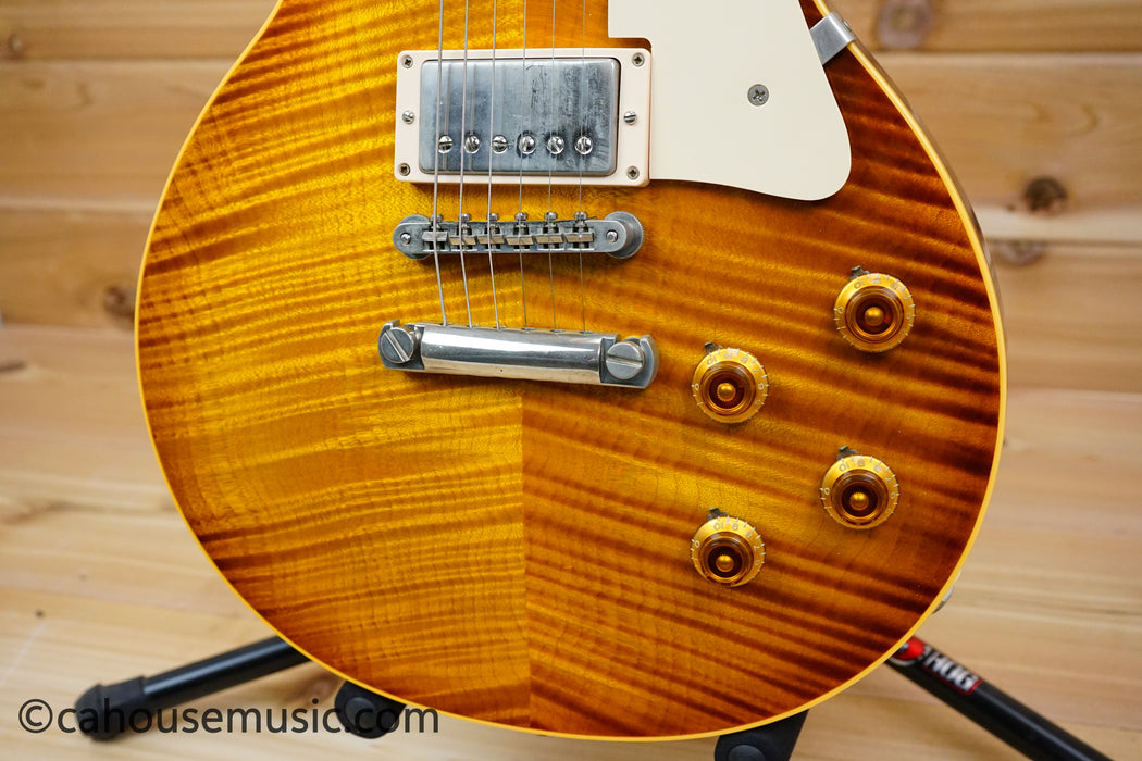 Gibson Custom Shop Historic Collection '59 Les Paul Flametop Reissue 2005- Ice Tea Burst