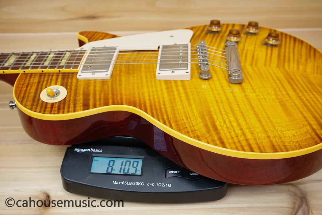 Gibson Custom Shop Historic Collection '59 Les Paul Flametop Reissue 2005- Ice Tea Burst