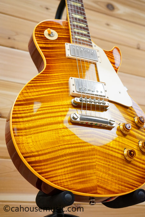 Gibson Custom Shop Historic Collection '59 Les Paul Flametop Reissue 2005- Ice Tea Burst