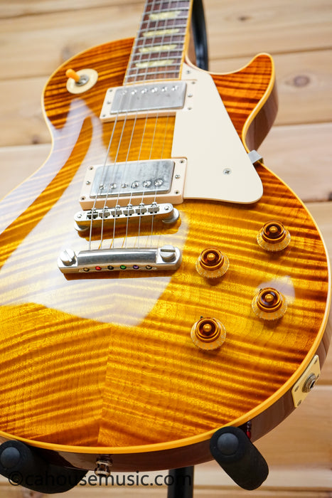 Gibson Custom Shop Historic Collection '59 Les Paul Flametop Reissue 2005- Ice Tea Burst