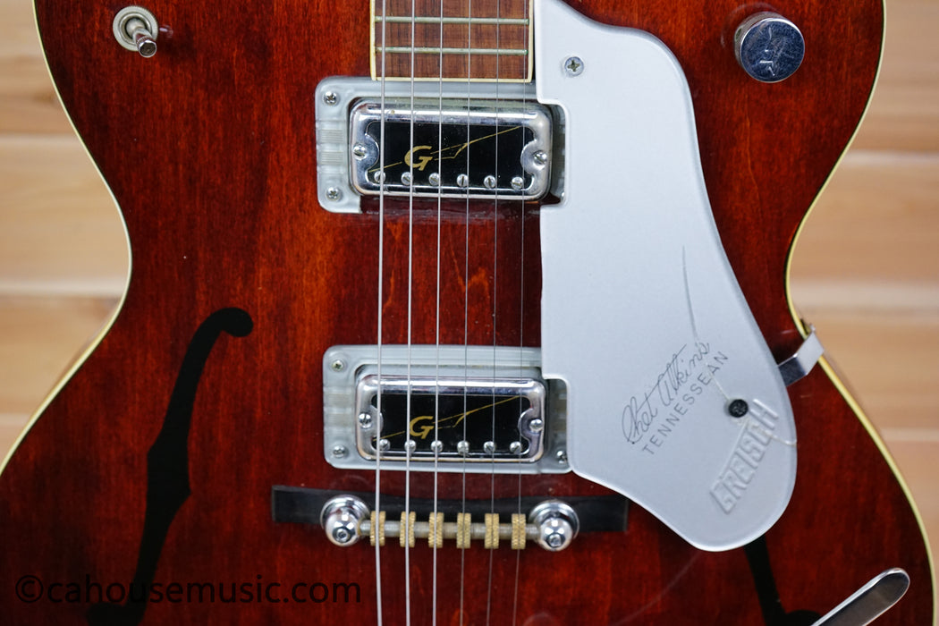 1965 Gretsch 6119 Chet Atkins Tennessean Walnut Brown Vintage Hollow Body USA