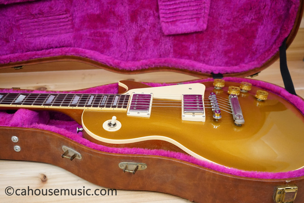 1982 Gibson Les Paul 30th Anniversary Goldtop Vintage Electric Guitar USA Used