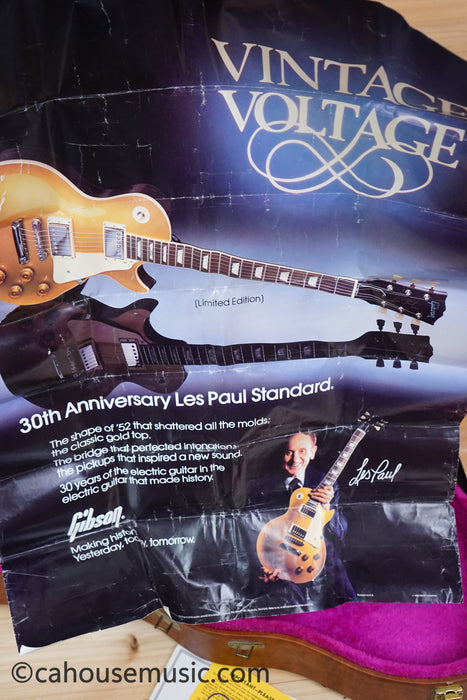 1982 Gibson Les Paul 30th Anniversary Goldtop Vintage Electric Guitar USA Used