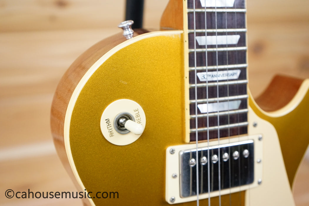 1982 Gibson Les Paul 30th Anniversary Goldtop Vintage Electric Guitar USA Used