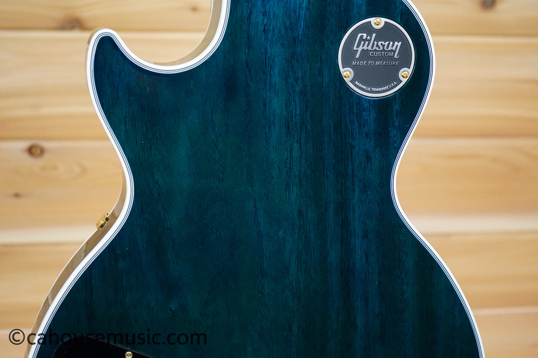 Gibson Custom Shop Les Paul Custom Figured 7A Quilt Top - Opal Reef - 1 of 1