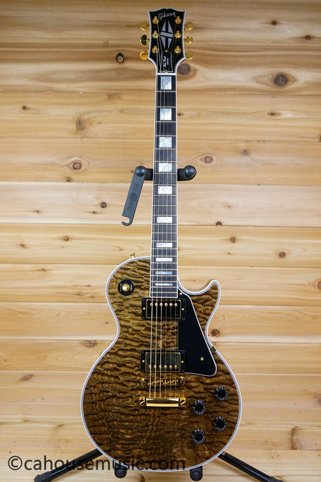 Gibson Custom Shop Les Paul Custom Figured 7A Quilt Top - DC Rust - 1 of 1