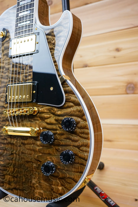 Gibson Custom Shop Les Paul Custom Figured 7A Quilt Top - DC Rust - 1 of 1