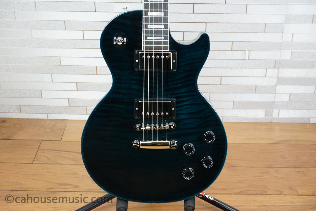 Gibson Custom Shop Les Paul Axcess Custom Figured with Stopbar Tailpiece - Peacock Widow