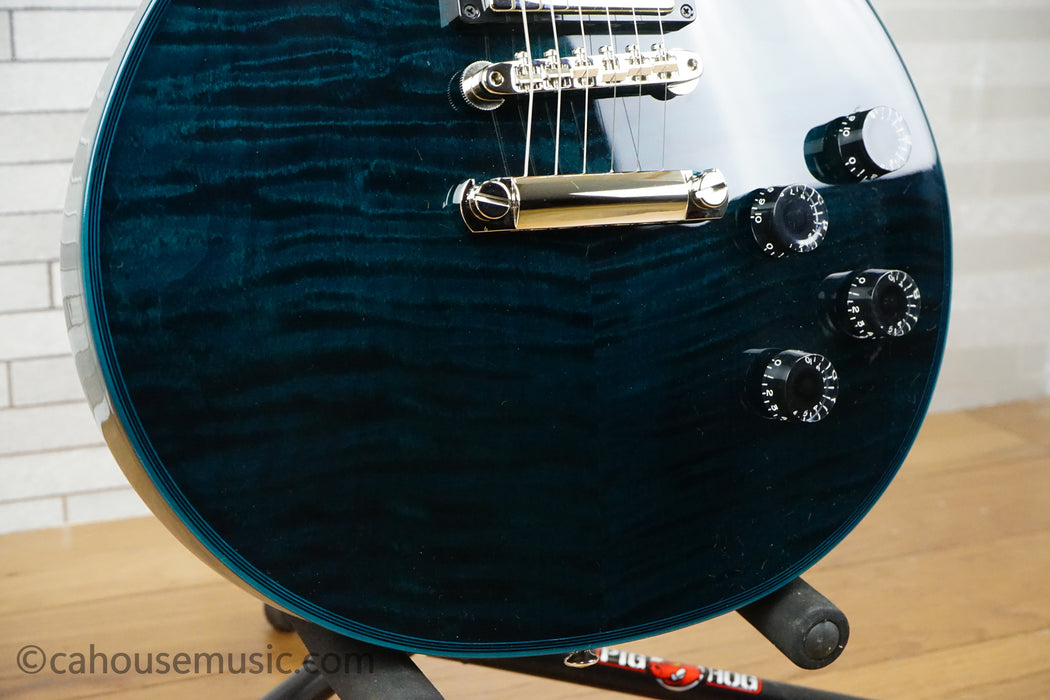 Gibson Custom Shop Les Paul Axcess Custom Figured with Stopbar Tailpiece - Peacock Widow