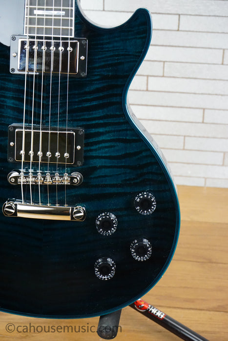 Gibson Custom Shop Les Paul Axcess Custom Figured with Stopbar Tailpiece - Peacock Widow