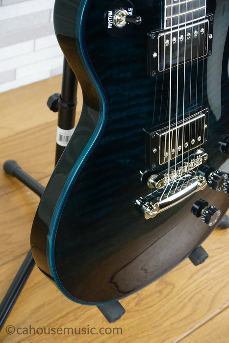 Gibson Custom Shop Les Paul Axcess Custom Figured with Stopbar Tailpiece - Peacock Widow