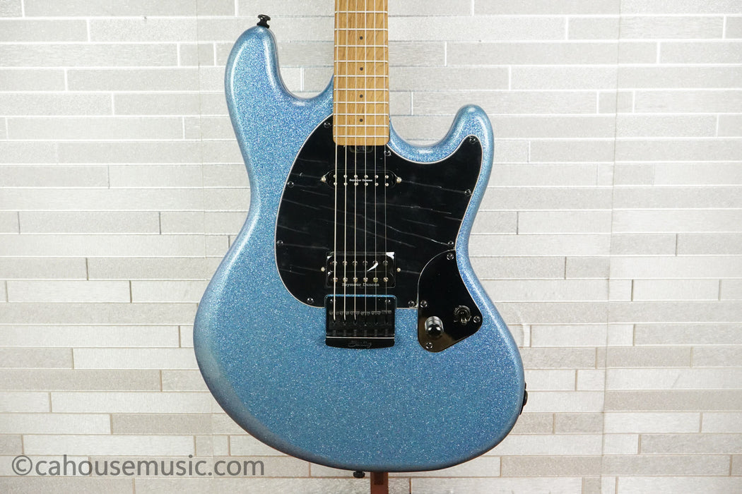 Sterling Fluff Signature Stingray Guitar - Amana Boat Blue