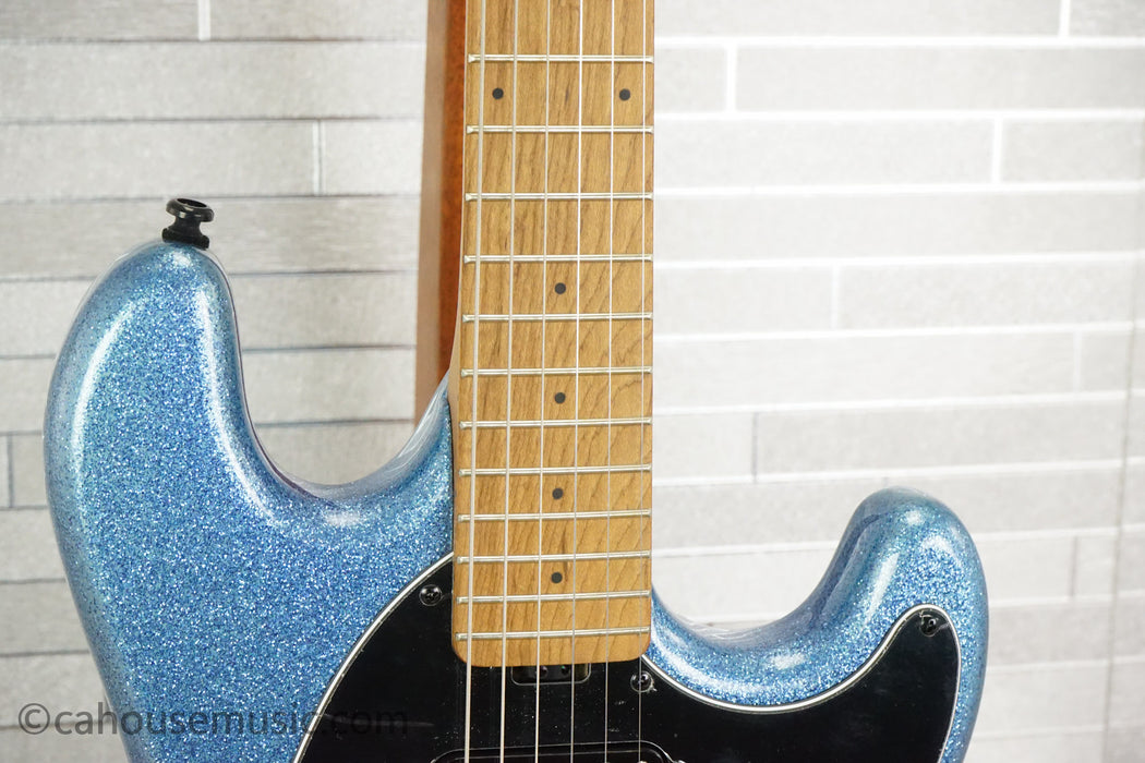 Sterling Fluff Signature Stingray Guitar - Amana Boat Blue
