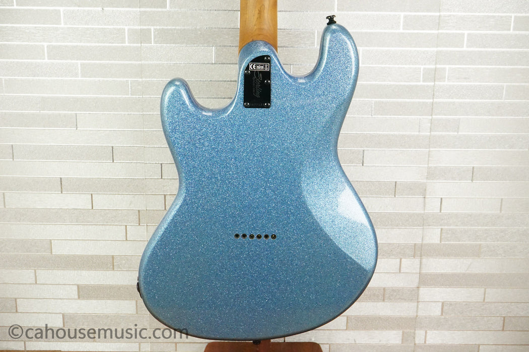 Sterling Fluff Signature Stingray Guitar - Amana Boat Blue