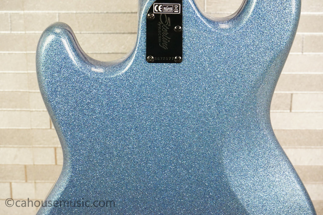 Sterling Fluff Signature Stingray Guitar - Amana Boat Blue