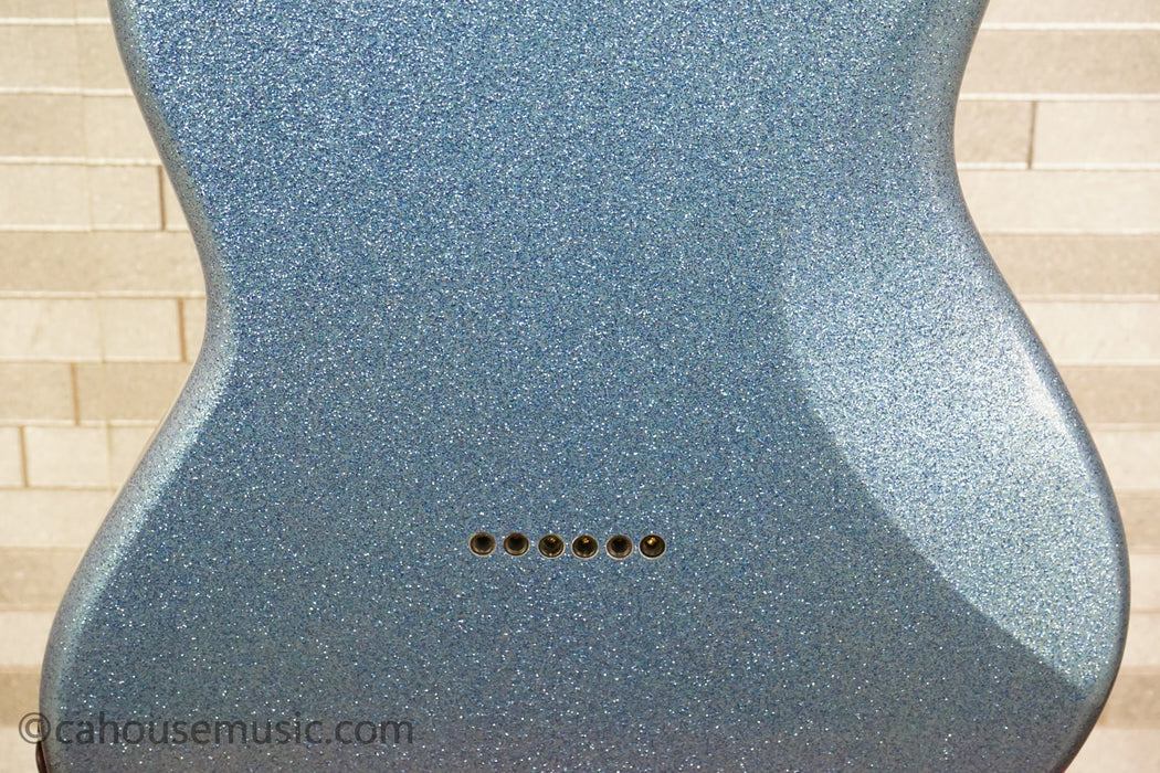 Sterling Fluff Signature Stingray Guitar - Amana Boat Blue