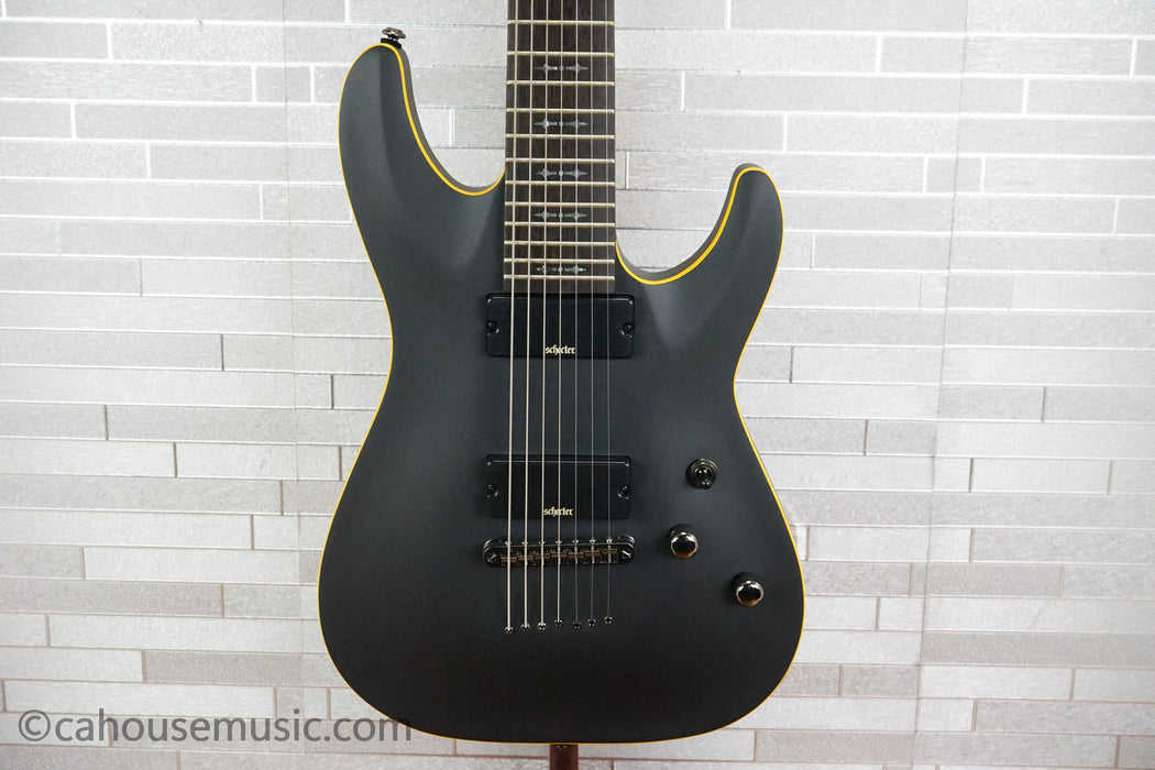 Schecter Demon-7 - Aged Black Satin
