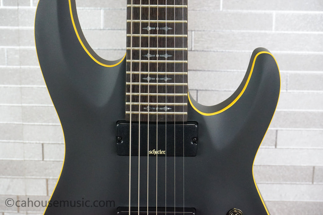 Schecter Demon-7 - Aged Black Satin