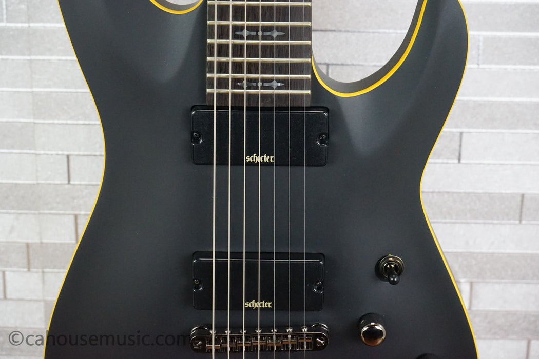 Schecter Demon-7 - Aged Black Satin