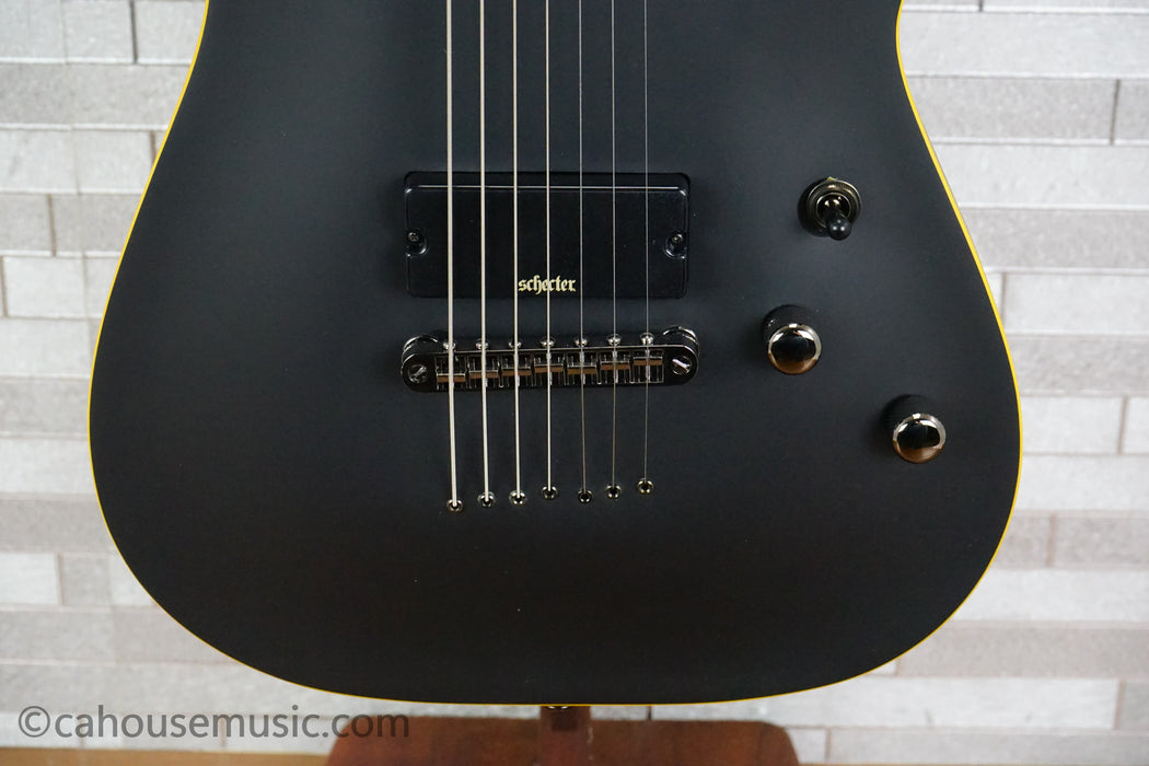 Schecter Demon-7 - Aged Black Satin