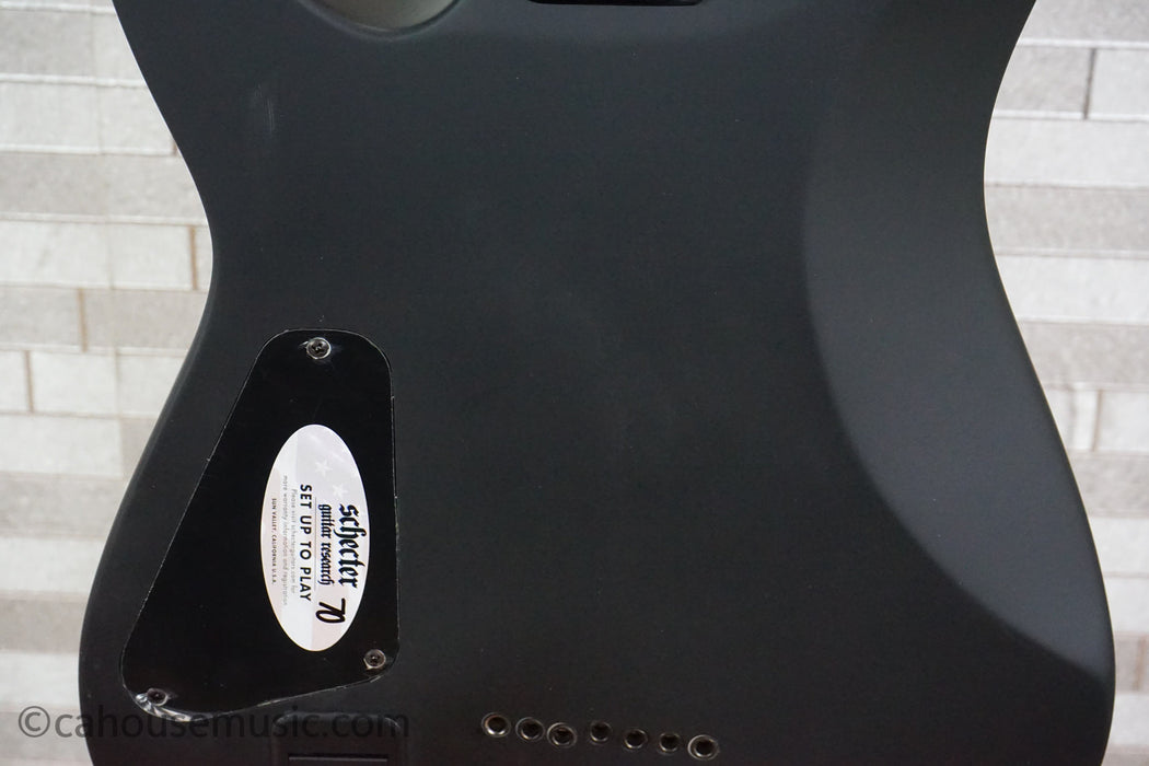 Schecter Demon-7 - Aged Black Satin