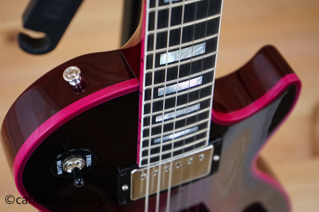 Gibson Custom Shop Les Paul Axcess Custom Figured - Pink Widow Burst