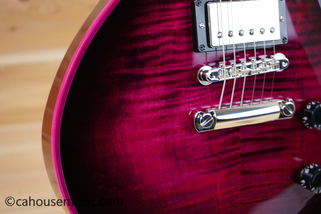 Gibson Custom Shop Les Paul Axcess Custom Figured - Pink Widow Burst