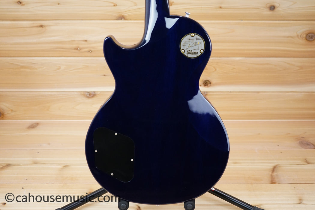 Gibson M2M Les Paul Axcess Custom Figured Top Les Paul Electric Guitar Blue Widow