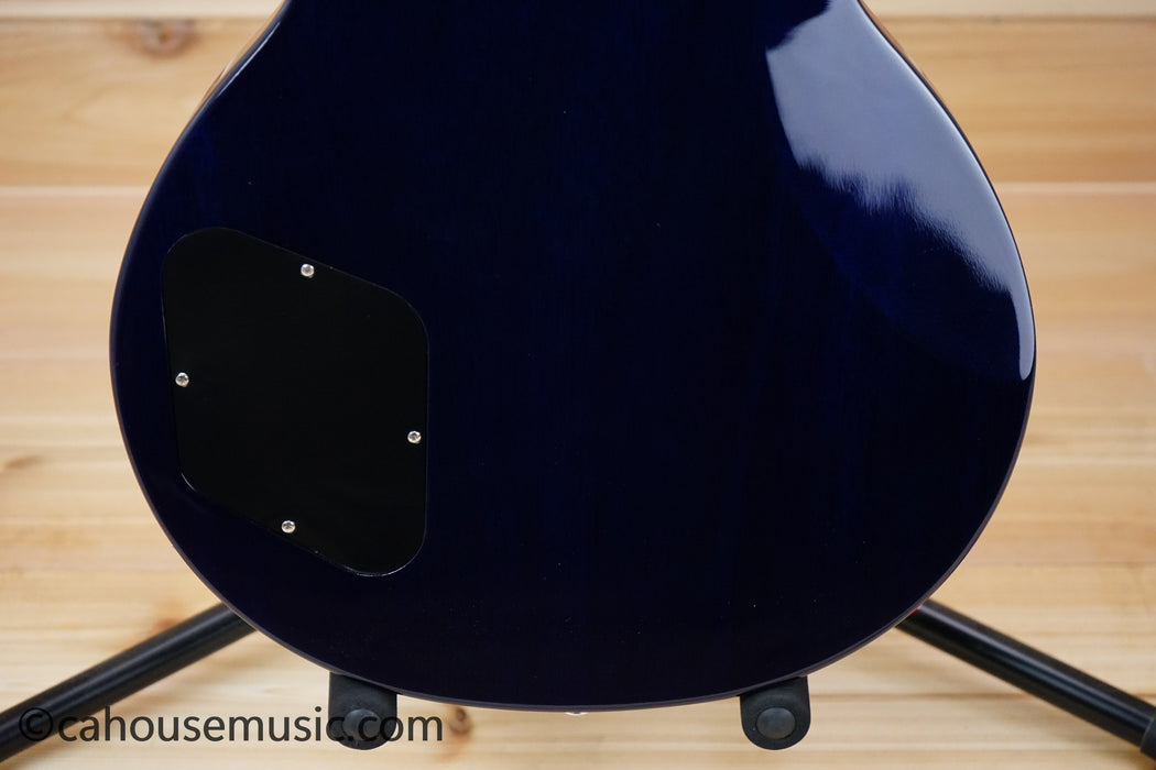 Gibson M2M Les Paul Axcess Custom Figured Top Les Paul Electric Guitar Blue Widow