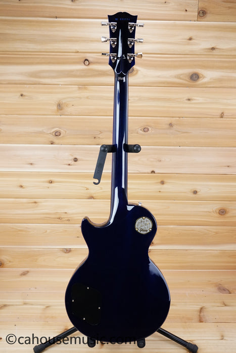 Gibson M2M Les Paul Axcess Custom Figured Top Les Paul Electric Guitar Blue Widow