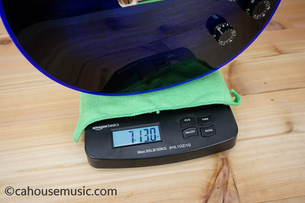 Gibson M2M Les Paul Axcess Custom Figured Top Les Paul Electric Guitar Blue Widow