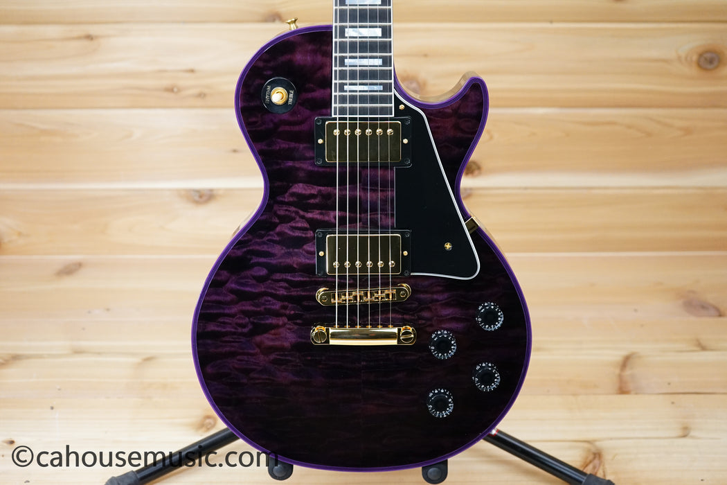 Gibson M2M Les Paul Custom Purple Widow Electric Guitar