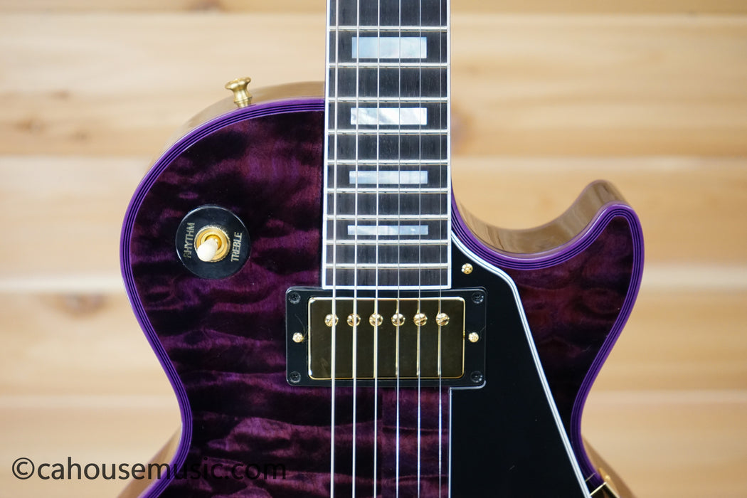Gibson M2M Les Paul Custom Purple Widow Electric Guitar