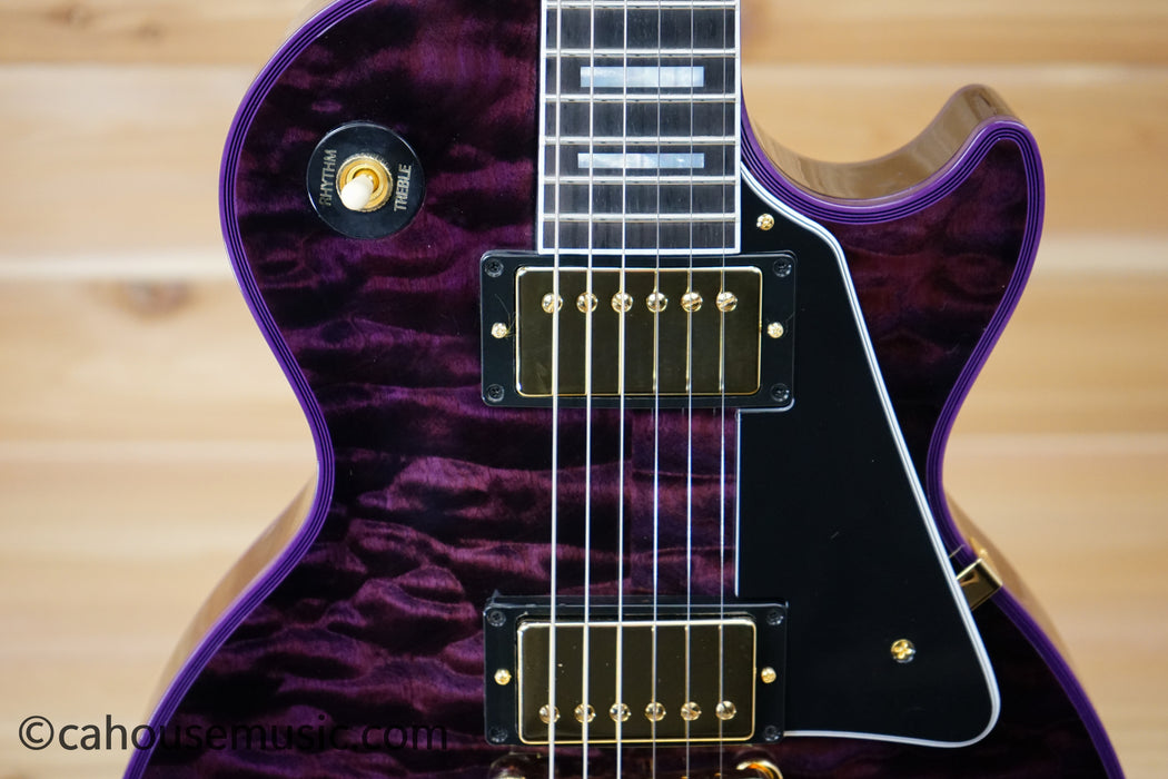 Gibson M2M Les Paul Custom Purple Widow Electric Guitar