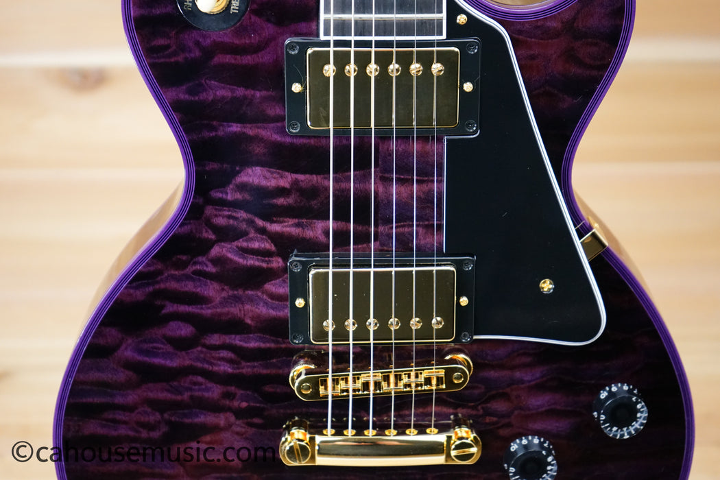 Gibson M2M Les Paul Custom Purple Widow Electric Guitar