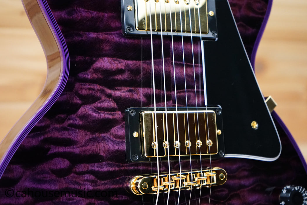 Gibson M2M Les Paul Custom Purple Widow Electric Guitar