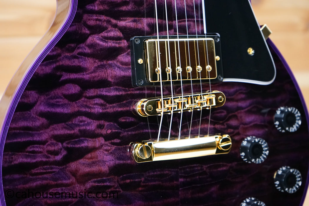 Gibson M2M Les Paul Custom Purple Widow Electric Guitar